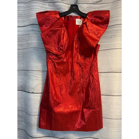 knee length dresses for ladies Black Jacquard Tanya Mini Dress main image 0